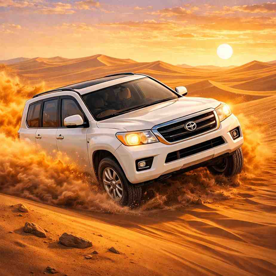 Morning Desert Safari Private Land Cruise